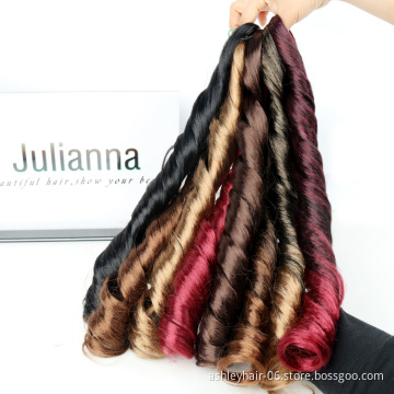 synthetic braiding hair attachments hair braids for african extensions princess curls braids